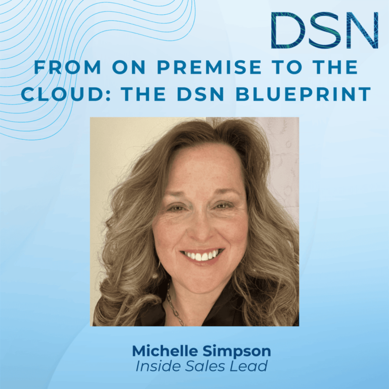 Webinar graphic: From on premise to the cloud: The DSN blueprint